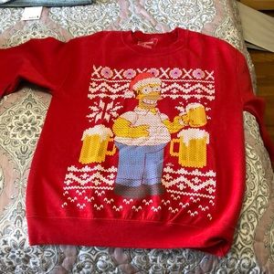 Homer Simpson Christmas sweater
